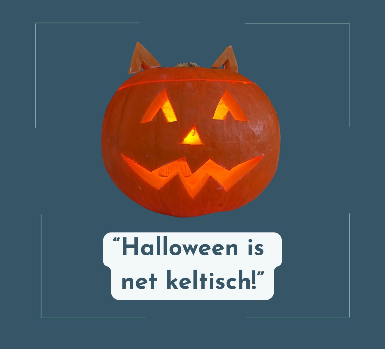 „Halloween is net keltisch“